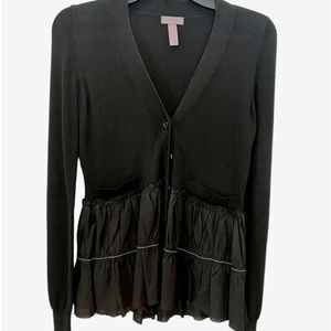 Just Sweet Sweater Cardigan Womens Size Extra Small